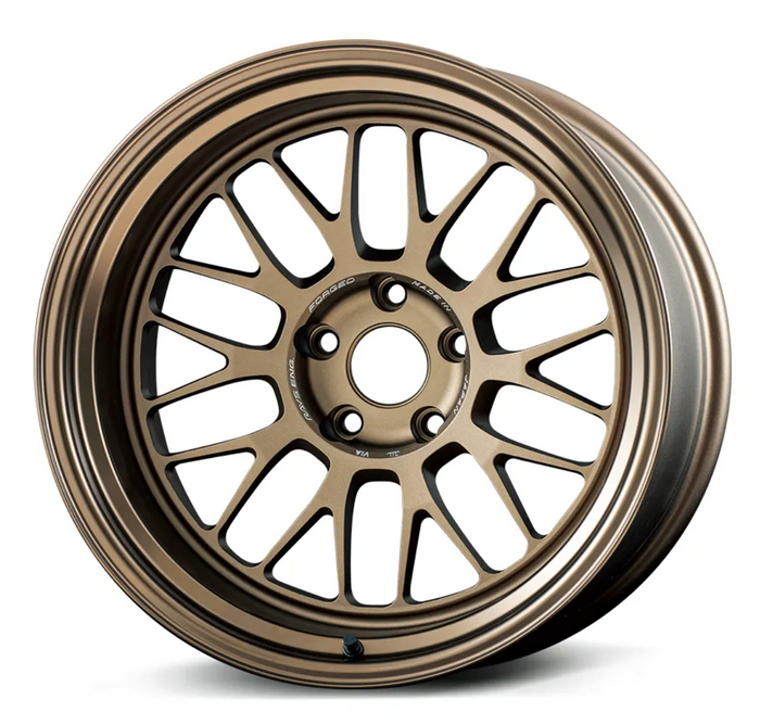 Volk Racing 21A Wheel - 18x8.5 +34 5x100 (S Rim, Face-1) - Bronze Almite