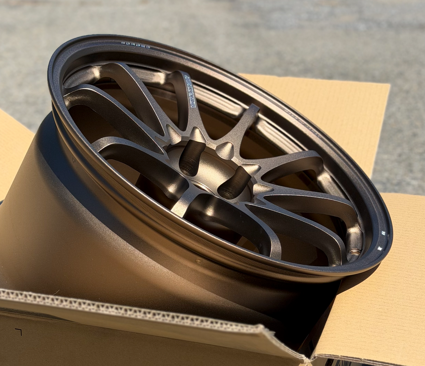 Volk Racing CE28N-Plus M-Spec Wheel - 18x9.5 +22 5x114.3 - Bronze