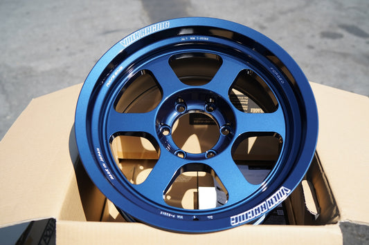 Volk Racing - TE37XT M-Spec - 18x9.0 +0 6x139.7 - Mag Blue