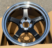 Advan GT Beyond-R Wheel - 18x10.0 +40 5x120 - Diamond Cut & Dark Platinum Black