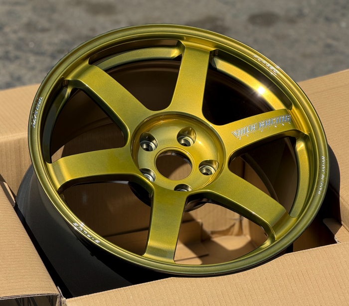 Volk Racing TE37 Saga S-Plus Wheel - 18x9.5 +38 5x114.3 - Hyper Gold