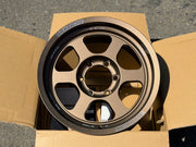 Volk Racing TE37XT M-Spec 17x8.5 +15 6x139.7 Bronze - angled face view